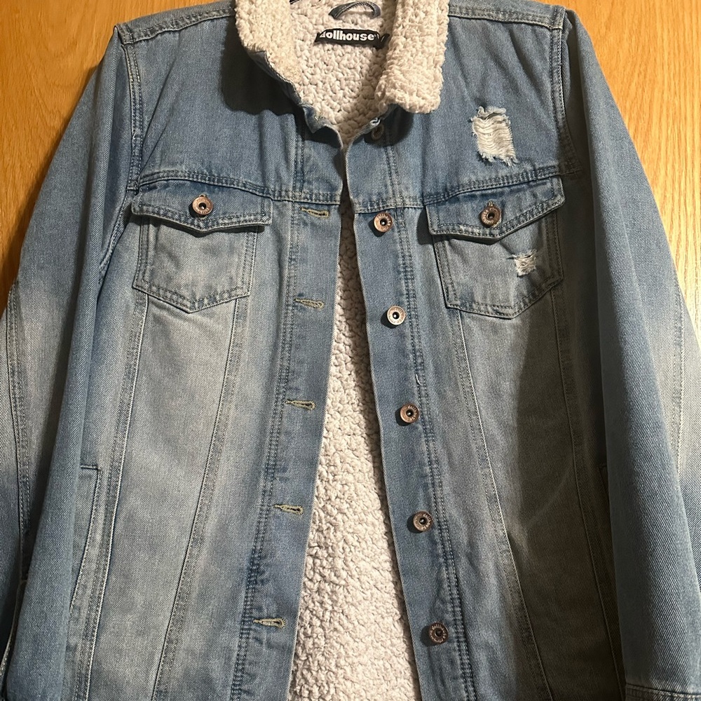 Denim jacket size medium